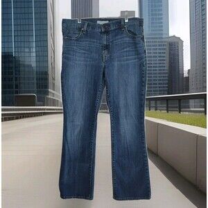 Levi's 515 Jeans Boot Cut women's jeans, size 14 M, medium wash blue